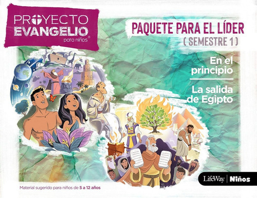 El Proyecto Evangelio Para Niños Semestre 1, De Lifeway Press. Editorial Lifeway, Tapa Dura En Español, 2020 Color Blanco, Letra Estandar