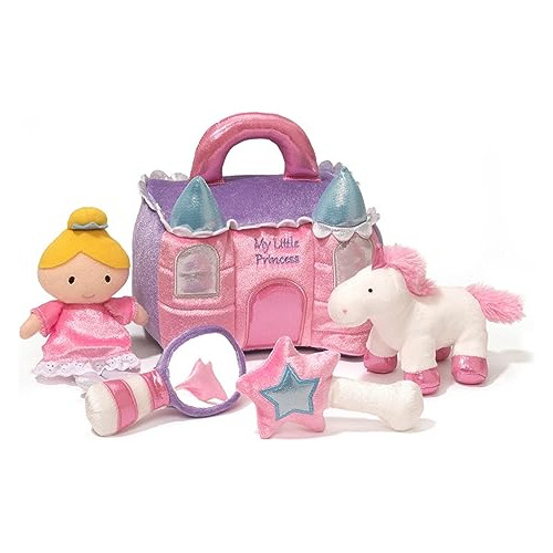 Gund Baby Play Soft Collection, Princess Castle 5-piece Plus