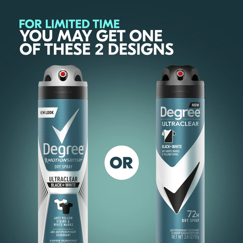 Desodorante Antitranspirante En Aerosol Seco Degree Men, 110