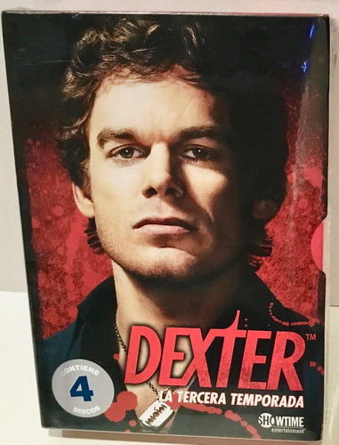 Dexter Tercera Temporada 4 Dvd Original Nuevo Cerrado 