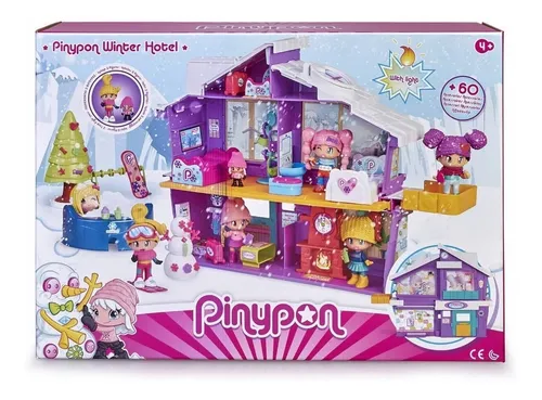 Pinypon Hotel De Invierno 2 Figuras 60 Accesorios 7015773