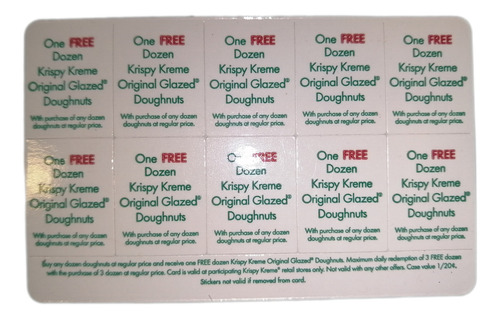 Cupones Krispy Kreme
