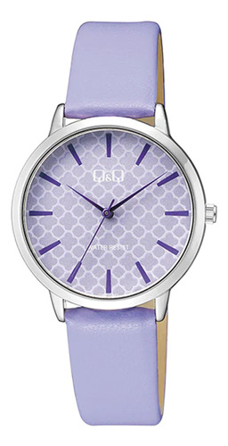 Reloj Para Mujer Q&q Q&q Q26b-004py Lila