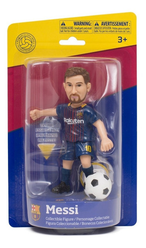 Muñeco De Messi Barcelona Futbol Con Movimiento De Pierna