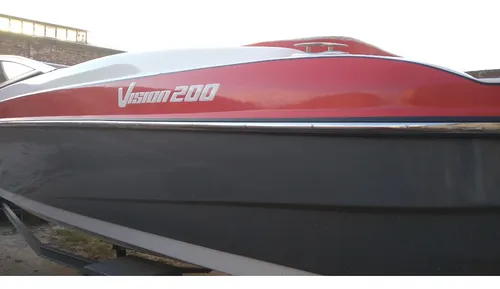 Lancha Vision 200 Open C/ Honda Bf 200hp 4t Full 0hs