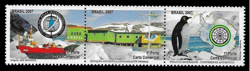Base Antártica - Barco - Brasil - Serie Mint - Yv 2970-72