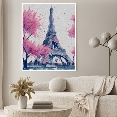 Cuadro De Paris - Torre Eiffel 04 - 40x50
