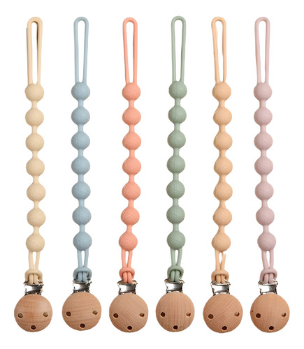 Prendedor Chupete Bebé Niño Clip Sujetador Silicona Bpa Free Color Color 8