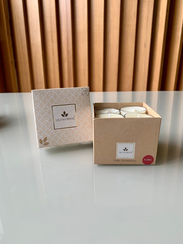 Imagem 3 de 5 de Kit Vela Aromática Premium Floral C/12 Mini Velas Perfumadas