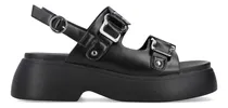 Comprar Sandalias Ozono Para Mujer Estilo 671601 Negro