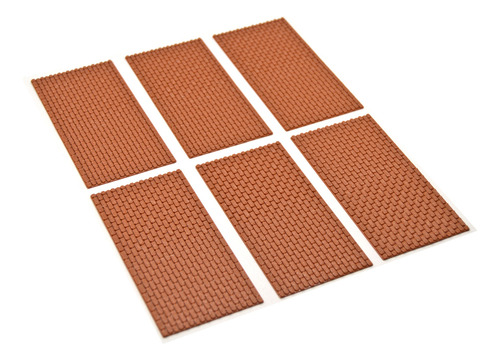 Accesorios Para Maqueta Textura Tabique Esc: 1:87 5x10