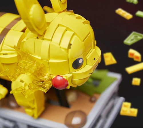 Pokemon Mega Kinetic Pikachu - Juego De Construcción Para