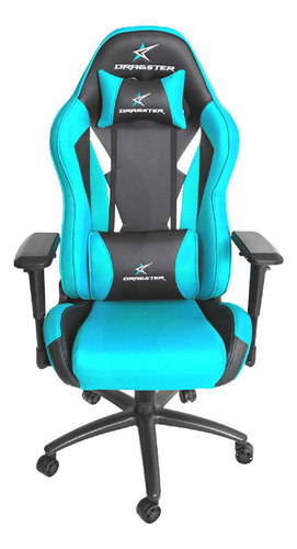 Silla Gamer Dragster Gt 600 Sky Blue Color Celeste