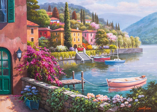 Sung Kim Art - Rompecabezas De Arte Paisajístico De 1000 Pie