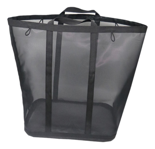 Cesta De Lavandería Plegable De Malla Para Playa, Ideal