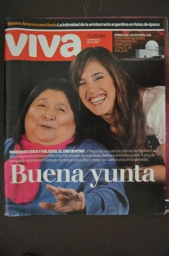 Revista Viva Mercedes Sosa Soledad Buena Yunta Enero 2008