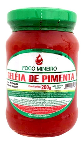 Geleia De Pimenta 200g Fogo Mineiro