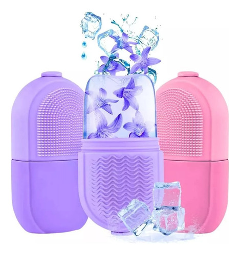 Rodillo Masajeador Crioterapia Facial Hielo Color Segun Disponibilidad