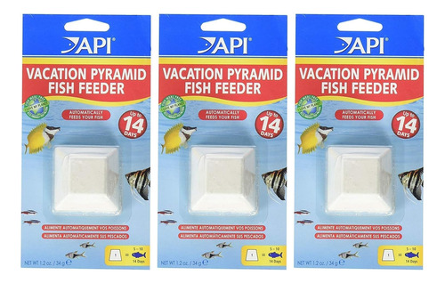 Comederos Piramidales Api De 14 Dias Para Peces