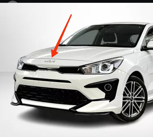 Emblema Kia Rio 2021 2022 2023 Delantero Facia Original (Usado)