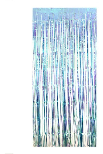 Imagen 4 de 6 de Cortina Tornasolada 2 X 1 Mts Decoración