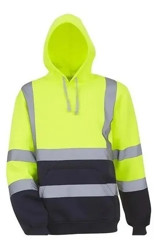 Sudadera Con Capucha De Seguridad De Alta Visibilidad Para Hombre, Reflectante 2023