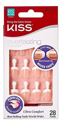 Kiss Everlasting Ef01 - Juego De Uñas (6 Unidades, 28 Unid.