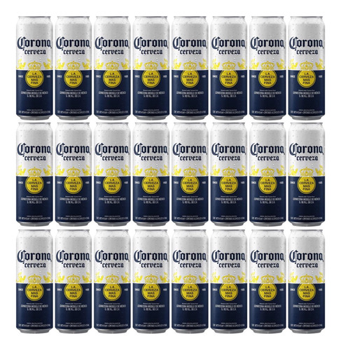 Cerveza Corona Lata 410 Ml X24 Fullescabio Oferta