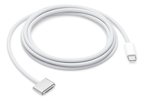 Cabo De Usb-c Para Magsafe 3 2 Metros Apple Cor Branco