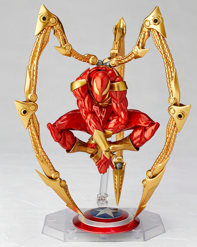 Amazing Yamaguchi Revoltech Iron Spiderman Reissue