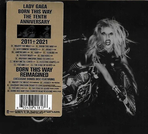 Cd Lady Gaga - Born This Way 10th Anniversary Obivinilos