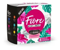 Comprar Toallas Femeninas Fiore Clorofila Anatomica Sin Alas 8 Pzas