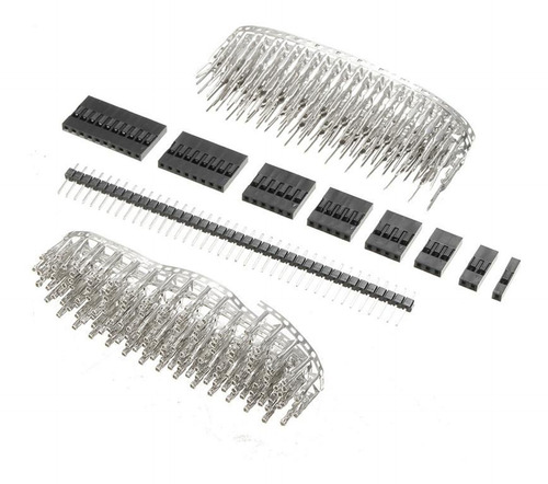 Kit De Conector De 2,54mm Pcb Cabezal Conector Carcasa