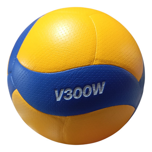 Pelota Entrenamiento De Voley Mikasa V300w Amarillo/azul
