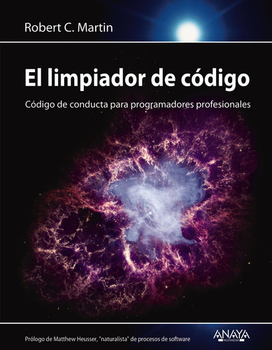 El Limpiador De Código, de Martin, Robert C.. Serie Títulos especiales Editorial Anaya Multimedia, tapa blanda en español, 2019