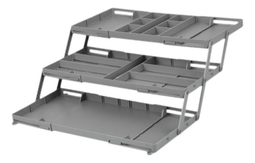 Organizador De Cajones Expandible, Soporte De 3 Niveles