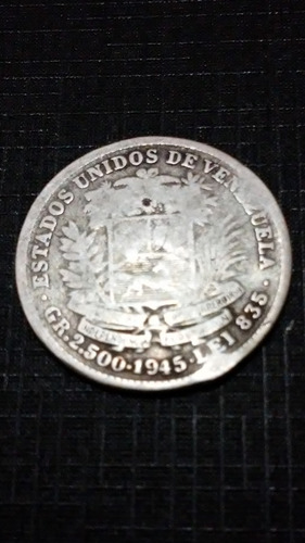 Moneda De Plata 1945 (real) 