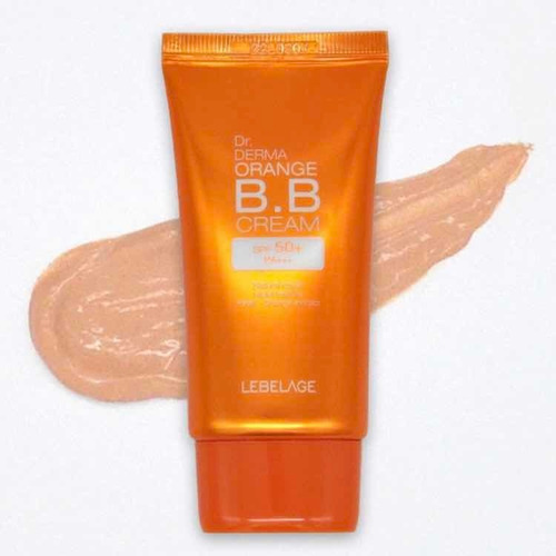 Crema Bb Base De Maquillaje Coreana_ Dr Derma Naranja Spf50+
