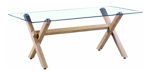 Mesa Ratona Moderna Nordica Patas Metalicas Madera Haya