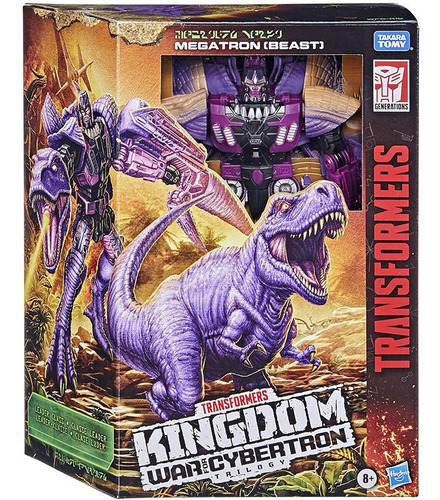 Figura Transformers Kingdom Lider Megatron Fera