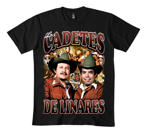 Playera Los Cadetes De Linares Vintage Retro