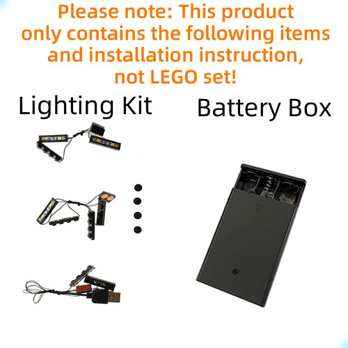 Set De Iluminación Geament Led Compatible Con Lego Express T