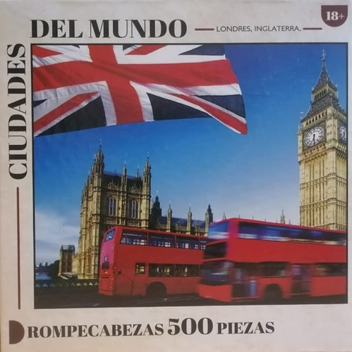 Rompecabezas 500 Piezas Ciudades Del Mundo Londres