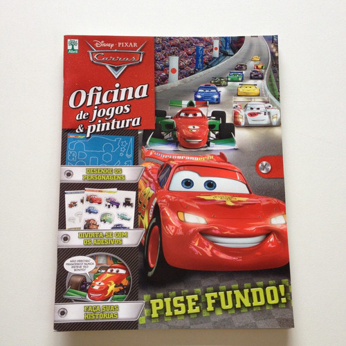 Revista Carros Oficina De Jogos E Pintura Pise Fundo F855