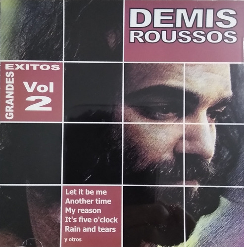 Demis Roussos Cd Nuevo Y Original 15  Grandes Éxitos Vol. 2