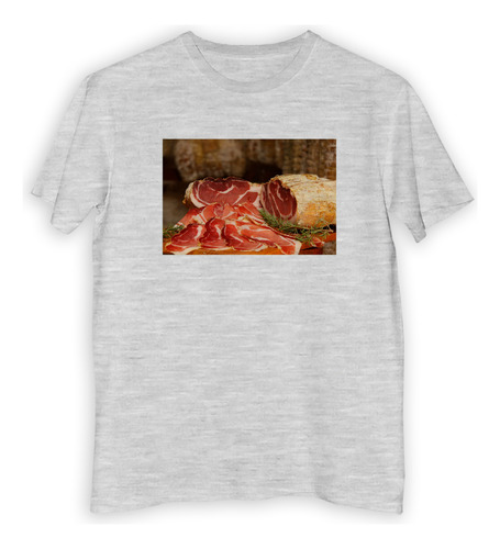 Remera Niño Jamon Crudo Comidas Picada Fiambres M4