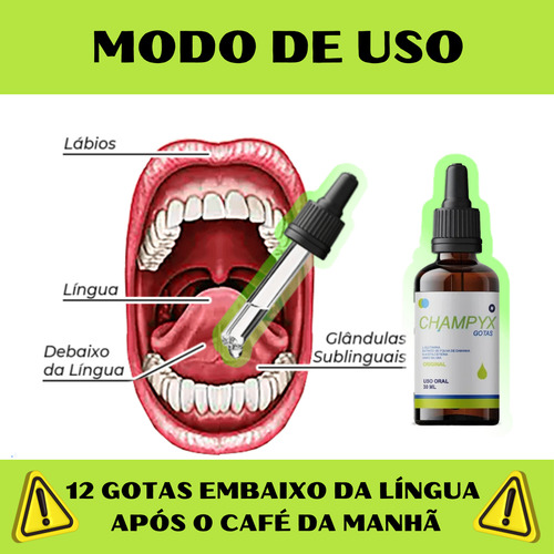3 Frascos Champyx - Elimine O Hábito Do Cigarro Sem Sofrer!