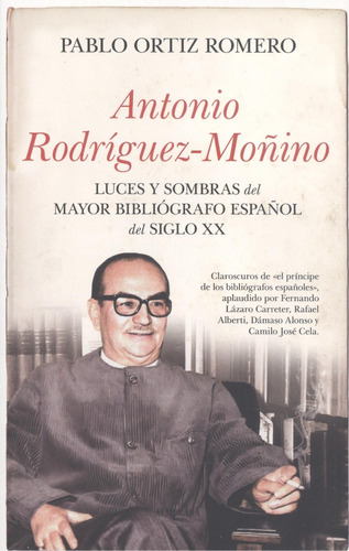 Libro Antonio Rodríguez-moñino
