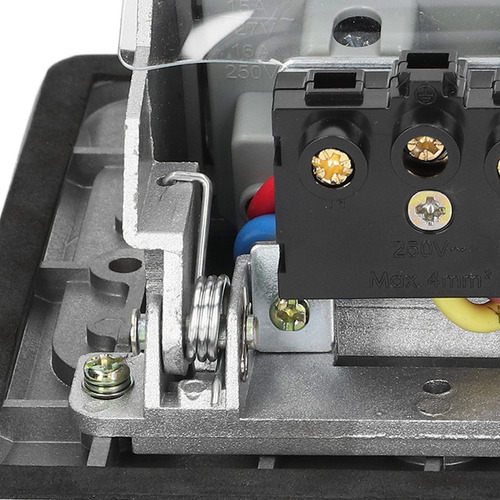 Imagen 7 de 10 de Enchufe Eléctrico Del Piso Del Zócalo Dual Del Escritorio De