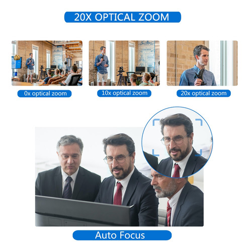 20x Zoom Sdi Hdmi Usb Ptz Cámara Video Profesional Ip